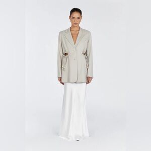 NWT DISSH Brooklyn Stone cut out blazer US size 10